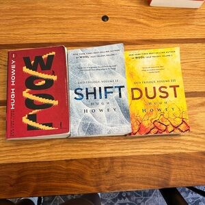 Wool Trilogy by Hugh Howey - Set of 3 Books